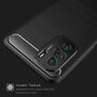Xiaomi Mi 11i TPU Case Carbon Fiber Optik Brushed Schutz H�lle Schwarz