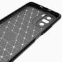Xiaomi Mi 11i TPU Case Carbon Fiber Optik Brushed Schutz H�lle Schwarz