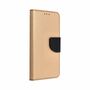 Samsung Galaxy A22 4G Tasche Handy H�lle Schutz-Cover Flip-Case mit Kartenfach Gold