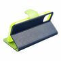 Apple iPhone 13 Pro Tasche Handy H�lle Schutz-Cover Flip-Case mit Kartenfach Blau