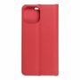 Apple iPhone 13 Pro Tasche Handy H�lle Schutz-Cover Flip-Case mit Kartenfach Rot