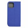 Apple iPhone 13 Pro Max Tasche Handy H�lle Schutz-Cover Flip-Case mit Kartenfach Blau