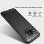 Xiaomi Mi 10T Lite TPU Case Carbon Fiber Optik Brushed Schutz H�lle Schwarz