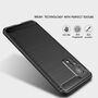 Xiaomi Mi 10T Pro TPU Case Carbon Fiber Optik Brushed Schutz H�lle Schwarz