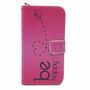  Handyh�lle Tasche + 1 Panzer Schutz Glas f�r Case Handy Acer Liquid Z330 Be Happy Pink