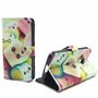  Handyh�lle Tasche + 1 Panzer Schutz Glas f�r Case Handy Samsung Galaxy S5 Active Schriftzug Marshmallows