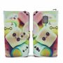  Handyh�lle Tasche + 1 Panzer Schutz Glas f�r Case Handy Samsung Galaxy S5 Active Schriftzug Marshmallows