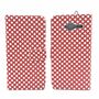  Handyh�lle Tasche + 1 Panzer Schutz Glas f�r Case Handy ZTE Blade L3 Polka Dot Rot