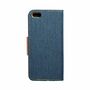 Apple iPhone 5 / 5s Tasche Handy H�lle Schutz-Cover Flip-Case Blau