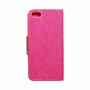 Apple iPhone 5 / 5s Tasche Handy H�lle Schutz-Cover Flip-Case Pink