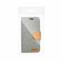 Huawei P8 Lite Tasche Handy H�lle Schutz-Cover Flip-Case Grau