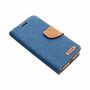 Huawei P8 Lite Tasche Handy H�lle Schutz-Cover Flip-Case Blau