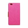 Huawei P8 Lite Tasche Handy H�lle Schutz-Cover Flip-Case Pink