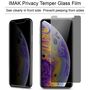 Apple iPhone XS Max Blickschutz Panzer Schutz Glas Anti-Spy Glasfolie 9H - 10 St�ck