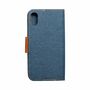 Apple iPhone X Tasche Handy H�lle Schutz-Cover Flip-Case Blau