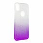 Apple iPhone XS Max Handyh�lle Case H�lle Silikon Glitzer Violett