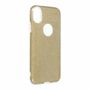 Apple iPhone XR Handyh�lle Case H�lle Silikon Glitzer Gold