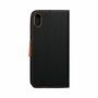 Apple iPhone XS Max Tasche Handy H�lle Schutz-Cover Flip-Case Schwarz