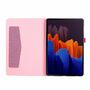 Samsung Galaxy Tab S7 FE Schutzh�lle H�lle Case Tasche Klapph�lle Rosa