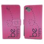  Handyh�lle Tasche f�r Case Handy Wiko Sunny Be Happy Pink