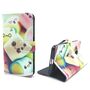  Handyh�lle Tasche f�r Case Handy ZTE Blade V7 Lite Schriftzug Marshmallows