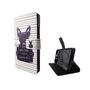  Handyh�lle Tasche f�r Case Handy Wiko Jerry B�ser Hund Wei�