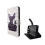  Handyh�lle Tasche f�r Case Handy Wiko Sunny B�ser Hund Wei�