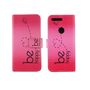  Handyh�lle Tasche f�r Case Handy Google Pixel Be Happy Pink