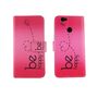  Handyh�lle Tasche f�r Case Handy Huawei Nova Be Happy Pink