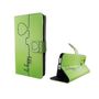  Handyh�lle Tasche f�r Case Handy Huawei Nova Be Happy Gr�n