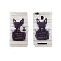  Handyh�lle Tasche f�r Case Handy Xiaomi Redmi 3s B�ser Hund Wei�