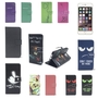  Handy Tasche f�r Apple iPhone 6 / 6s Flip Cover Case Schutz H�lle Etui Motiv Wallet