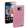 Schutzh�lle Case Ultra D�nn 0,3mm f�r Handy Samsung Galaxy S2 i9100 Rosa Transparent