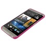 Schutzh�lle Case Ultra D�nn 0,3mm f�r Handy HTC One M7 Pink Transparent