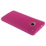 Schutzh�lle Case Ultra D�nn 0,3mm f�r Handy HTC One M7 Pink Transparent