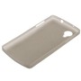 Schutzh�lle Case Ultra D�nn 0,3mm f�r Handy Google Nexus 5 Grau Transparent