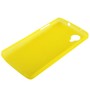 Schutzh�lle Case Ultra D�nn 0,3mm f�r Handy Google Nexus 5 Gelb Transparent