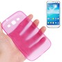 Schutzh�lle Case Ultra D�nn 0,3mm f�r Handy Samsung Galaxy S3 i9300 / i9305 / S3 NEO i9301 Rosa Transparent