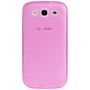 Schutzh�lle Case Ultra D�nn 0,3mm f�r Handy Samsung Galaxy S3 i9300 / i9305 / S3 NEO i9301 Rosa Transparent