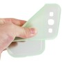 Schutzh�lle Case Ultra D�nn 0,3mm f�r Handy Samsung Galaxy S3 i9300 / i9305 / S3 NEO i9301 Gr�n Transparent