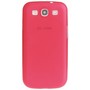 Schutzh�lle Case Ultra D�nn 0,3mm f�r Handy Samsung Galaxy S3 i9300 / i9305 / S3 NEO i9301 Rot Transparent