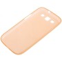 Schutzh�lle Case Ultra D�nn 0,3mm f�r Handy Samsung Galaxy S3 i9300 / i9305 / S3 NEO i9301 Orange Transparent
