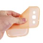 Schutzh�lle Case Ultra D�nn 0,3mm f�r Handy Samsung Galaxy S3 i9300 / i9305 / S3 NEO i9301 Orange Transparent