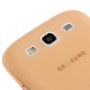 Schutzh�lle Case Ultra D�nn 0,3mm f�r Handy Samsung Galaxy S3 i9300 / i9305 / S3 NEO i9301 Orange Transparent