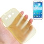 Schutzh�lle Case Ultra D�nn 0,3mm f�r Handy Samsung Galaxy S3 i9300 / i9305 / S3 NEO i9301 Gelb Transparent