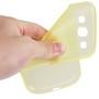 Schutzh�lle Case Ultra D�nn 0,3mm f�r Handy Samsung Galaxy S3 i9300 / i9305 / S3 NEO i9301 Gelb Transparent