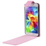 Flip Handy Tasche Case f�r Handy Samsung Galaxy S5 / S5 Neo Rosa