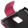 Flip Handy Tasche Case f�r Handy Samsung Galaxy S5 / S5 Neo Pink