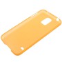 Schutzh�lle Case Ultra D�nn 0,3mm f�r Handy Samsung Galaxy S5 / S5 Neo orange Transparent
