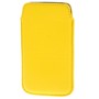  Handyhlle Tasche Slide fr Case Handy Samsung Galaxy S4 i9500 / i9505 / i9506 / GT-i9515 / S5 / S3 / i9600 / i9500 / i9300 / i9250 / i8750 gelb